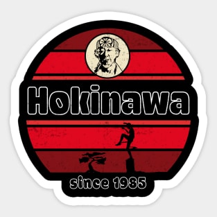 Karate Kid Hokinawa Mr Miyagi Film 80s Sticker